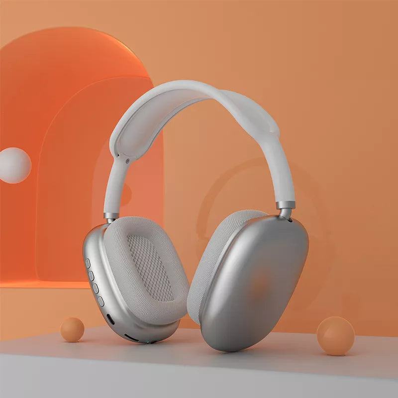 P9 Pro Max Wireless Bluetooth Headphones | Stereo Bass & Foldable Design (Random Color)