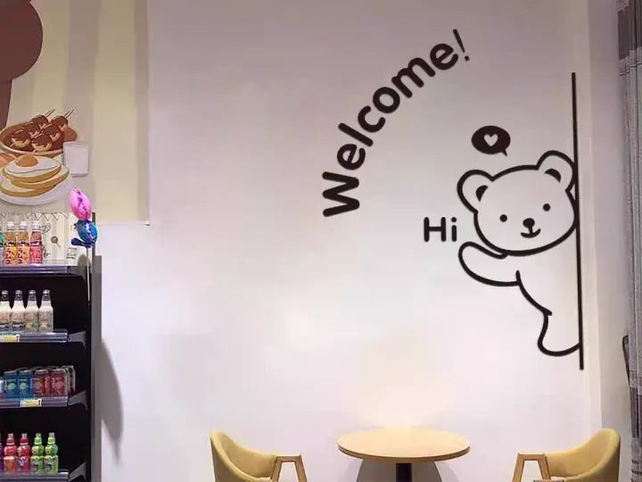 3D Cute Teddy Bear Wooden Wall Art – Premium Home & Office Wall Decor