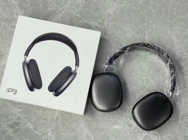 P9 Pro Max Wireless Bluetooth Headphones | Stereo Bass & Foldable Design (Random Color)
