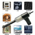 3-in-1 Portable Wireless Vacuum Cleaner | Air Duster, Blower & Air Pump | Powerful Suction for Car, Home & Laptop