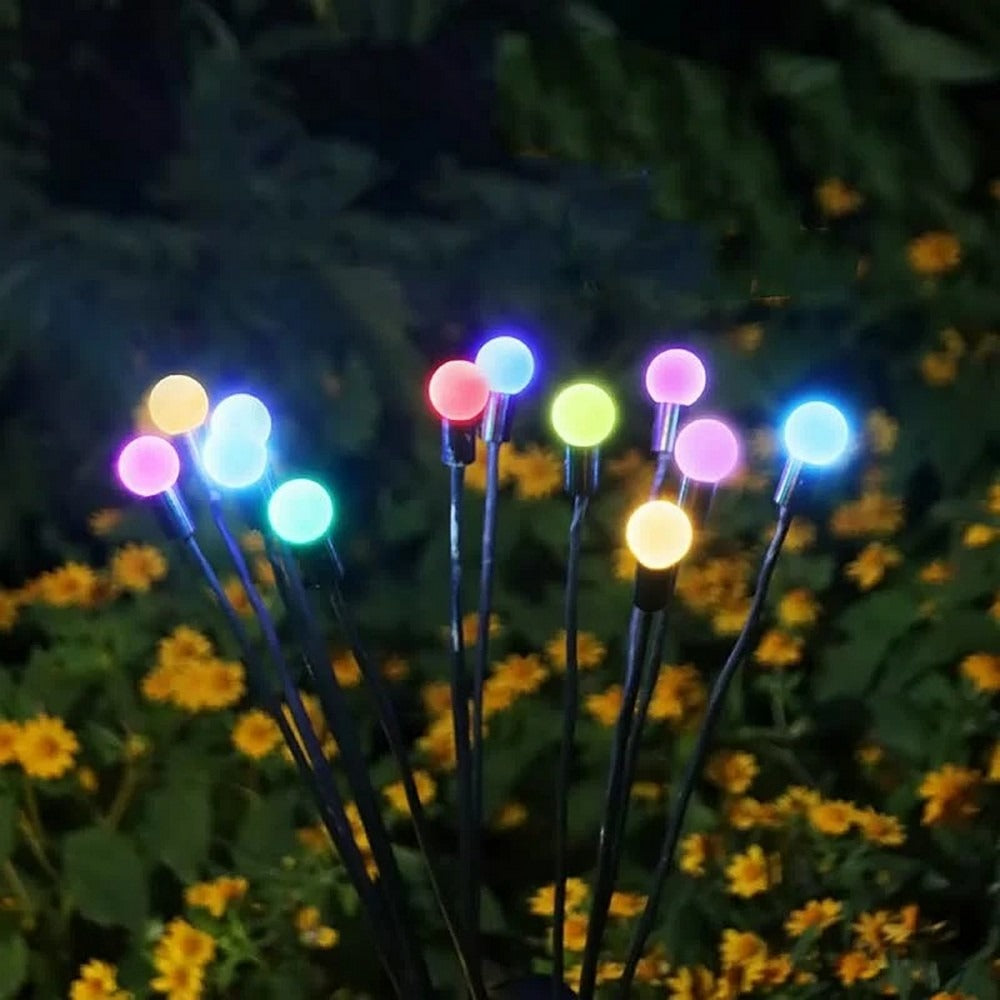 Solar Firefly Garden Lights | Waterproof Outdoor Decorative Lights (Warm White)