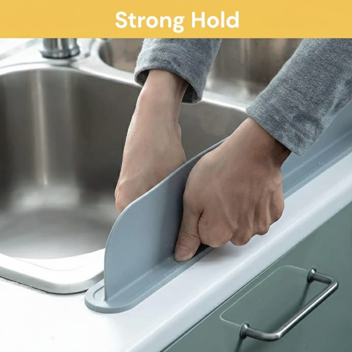 Silicone Sink Splash Protector | Flexible Water Barrier (Random Color)