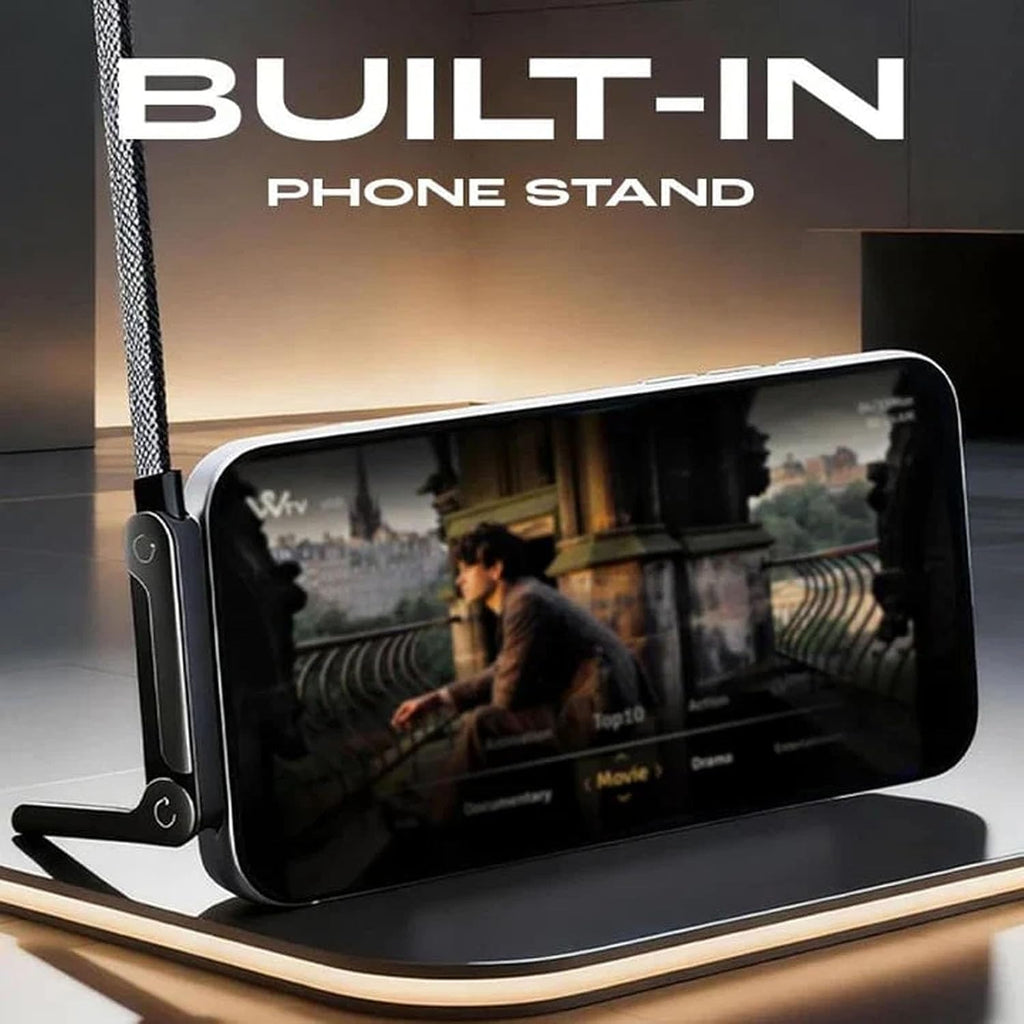 Premium 2-in-1 USB-C Cable with Stand | 240W Fast Charging