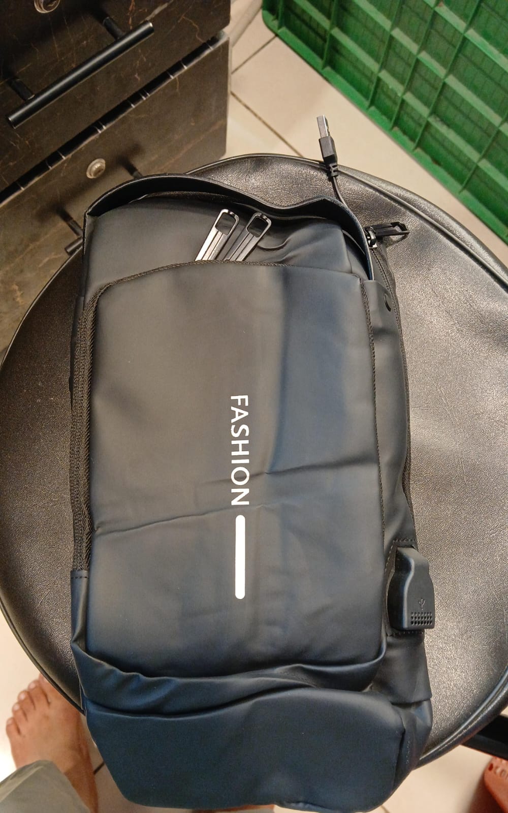 Premium Anti-Theft Sling Bag | Password Lock Crossbody Chest Bag for Travel & Daily Use