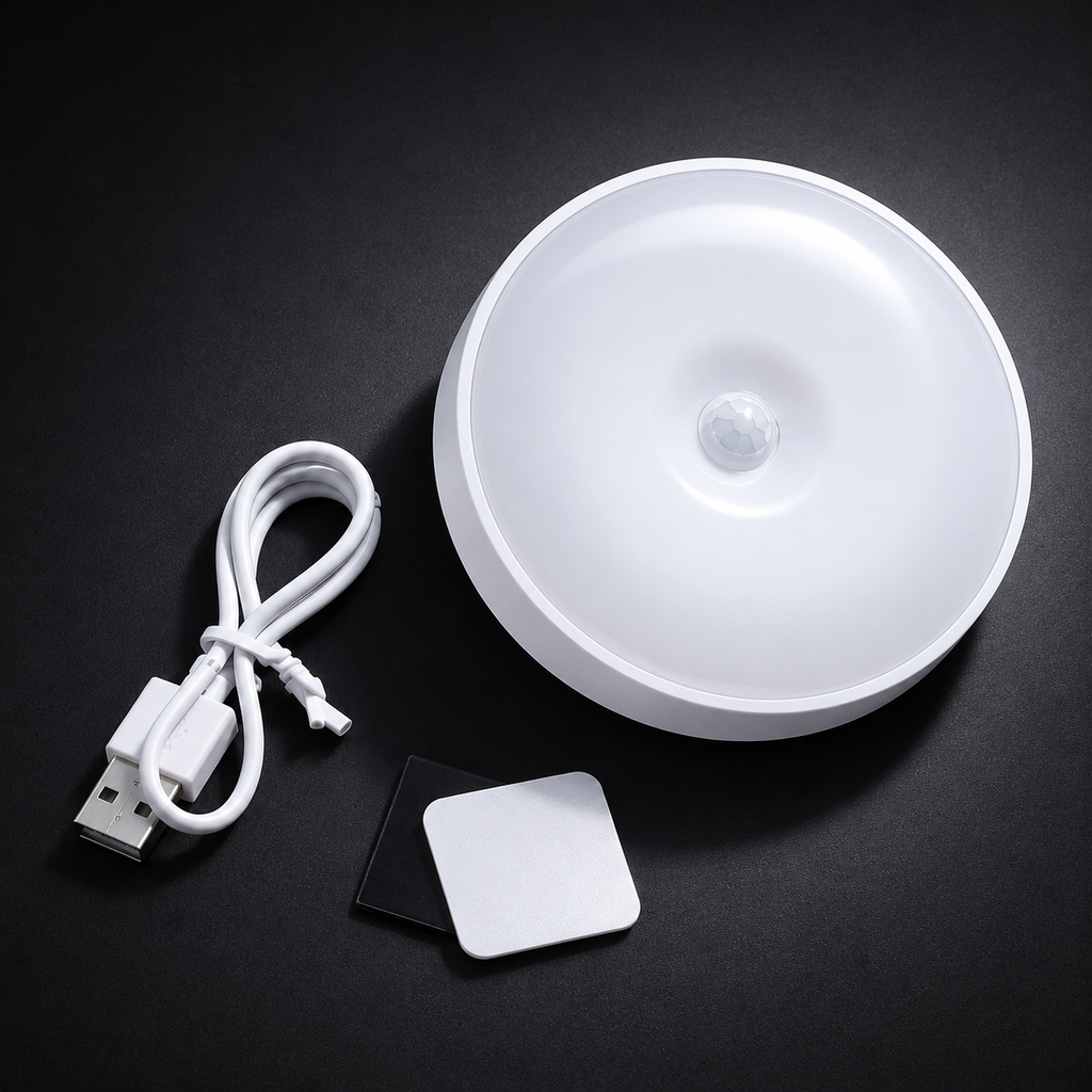 Smart Motion Sensor LED Night Light | Rechargeable Wireless Induction Lamp