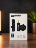 K35 Wireless Clip Mic – 2.4GHz for Recording & Vlogging